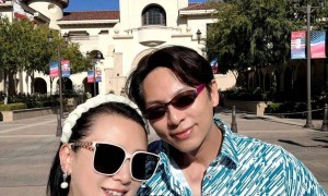 57岁翁虹与健身教练丈夫分居4年，每天雷打不动云聚餐，这婚姻模式太敢了！